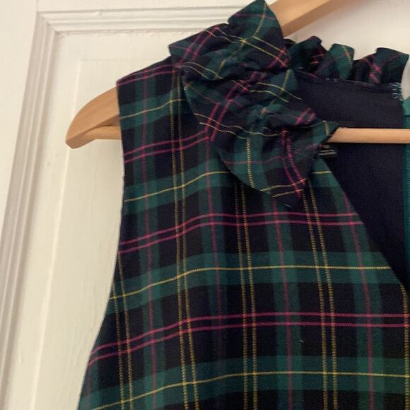 NWT Talbots Plaid Sheath Dress - Picture 7 of 13